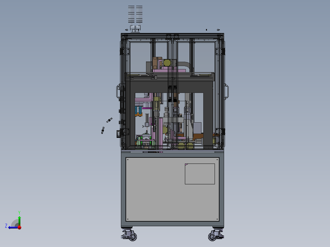 蓝牙耳机自动线sw22可编辑右视图