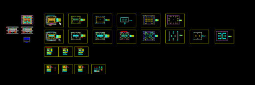 电脑外壳冲KB孔模具CAD设计图纸缩略图