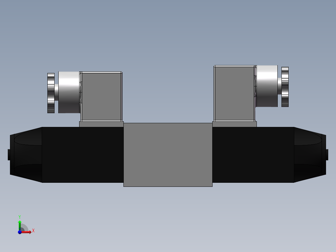 电磁换向阀（WE6．．．50B）[电磁换向阀（WE6．．]前视图
