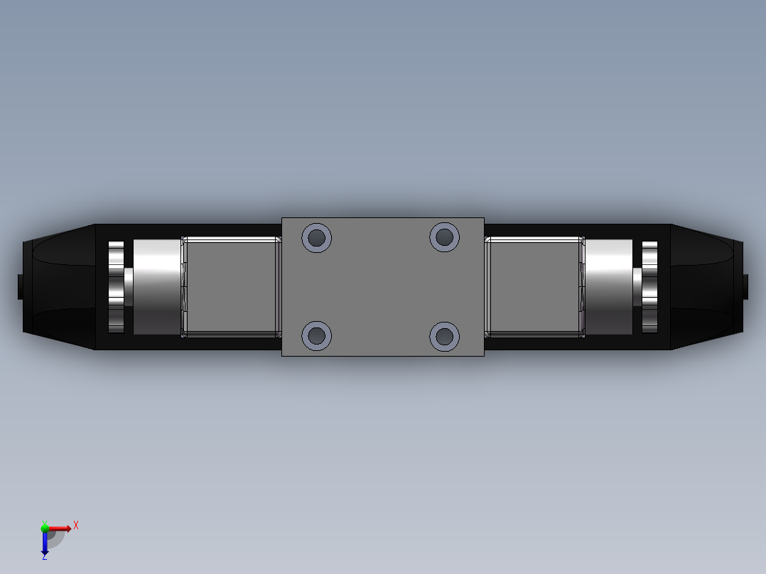 电磁换向阀（WE6．．．50B）[电磁换向阀（WE6．．]俯视图