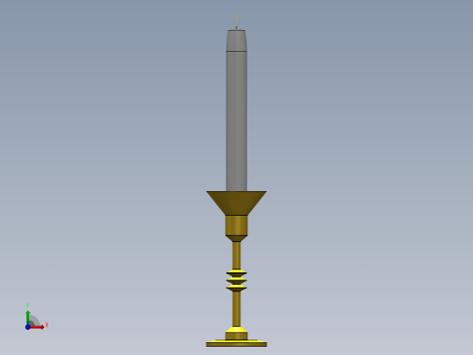 烛台前视缩略图