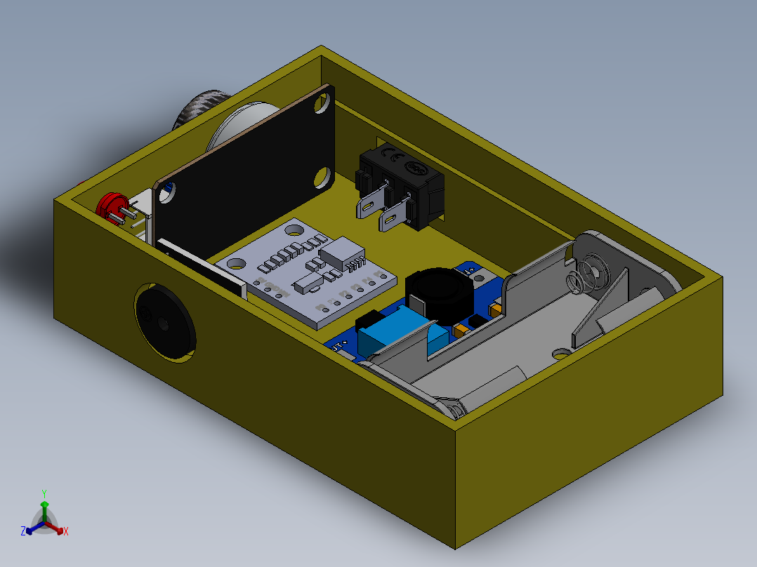 传感器(55)正等轴测图