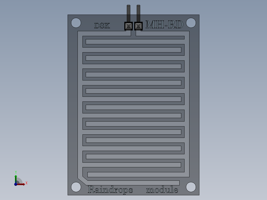 传感器(113)前视图