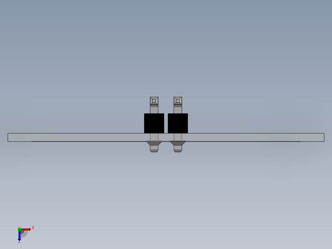 传感器(113)俯视图