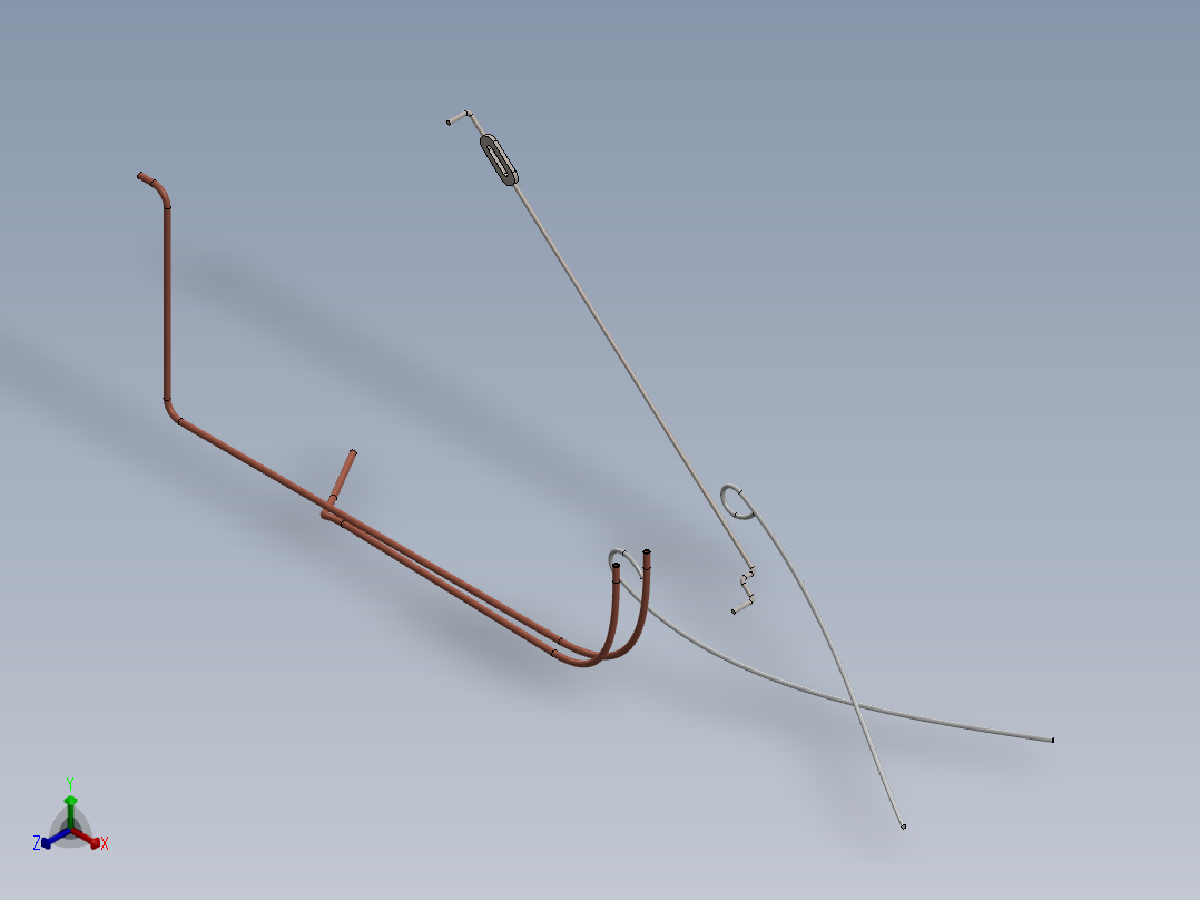 拖拉机、四轮车(40)正等轴测图