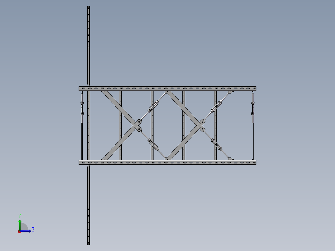 货架、_900x700x300_25kg货架左视图