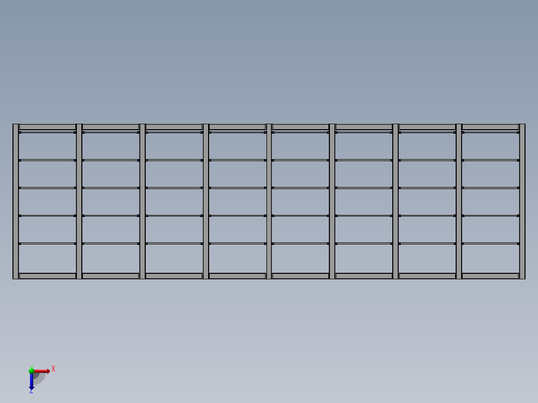 货架、_900x700x300_25kg货架俯视图