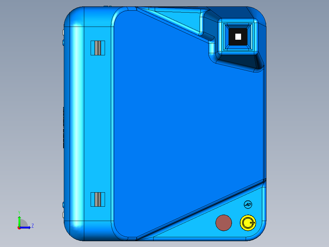 A2005354-宝丽来即时相机左视图