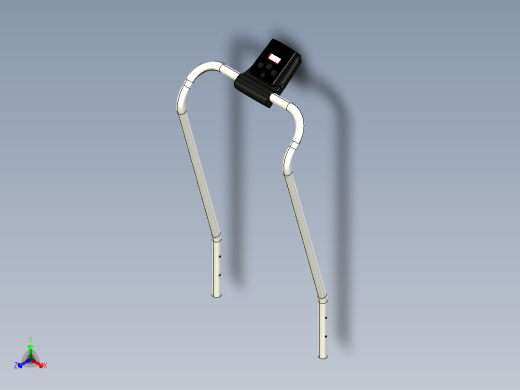 跑步机监视器正等轴测缩略图