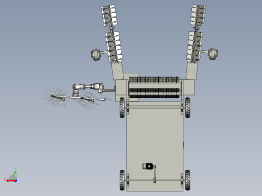 沙地防护林凋落物收集装置后视缩略图
