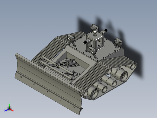 多功能自动扫雪车设计