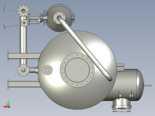 小浴比的匀流染色机后视缩略图