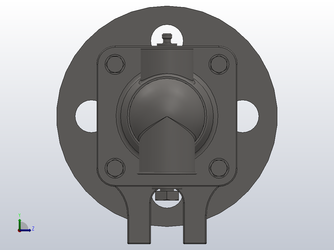 DS-XF型旋转接头[DS-XF15-6]前视图