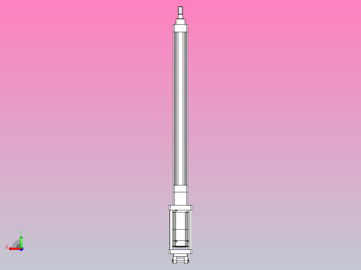 轻载电动缸TPA-ESR40-1210C-L450-M-CB-W-P40-C3后视缩略图
