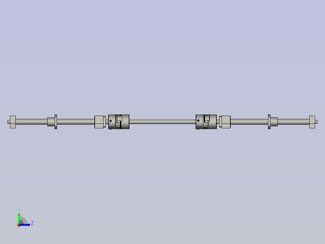 HX2115-02-12-10-00压辊对中装置左视图