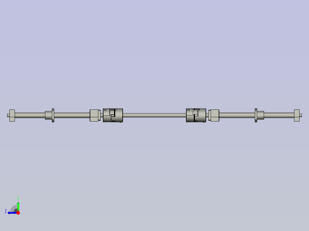HX2115-02-12-10-00压辊对中装置右视图