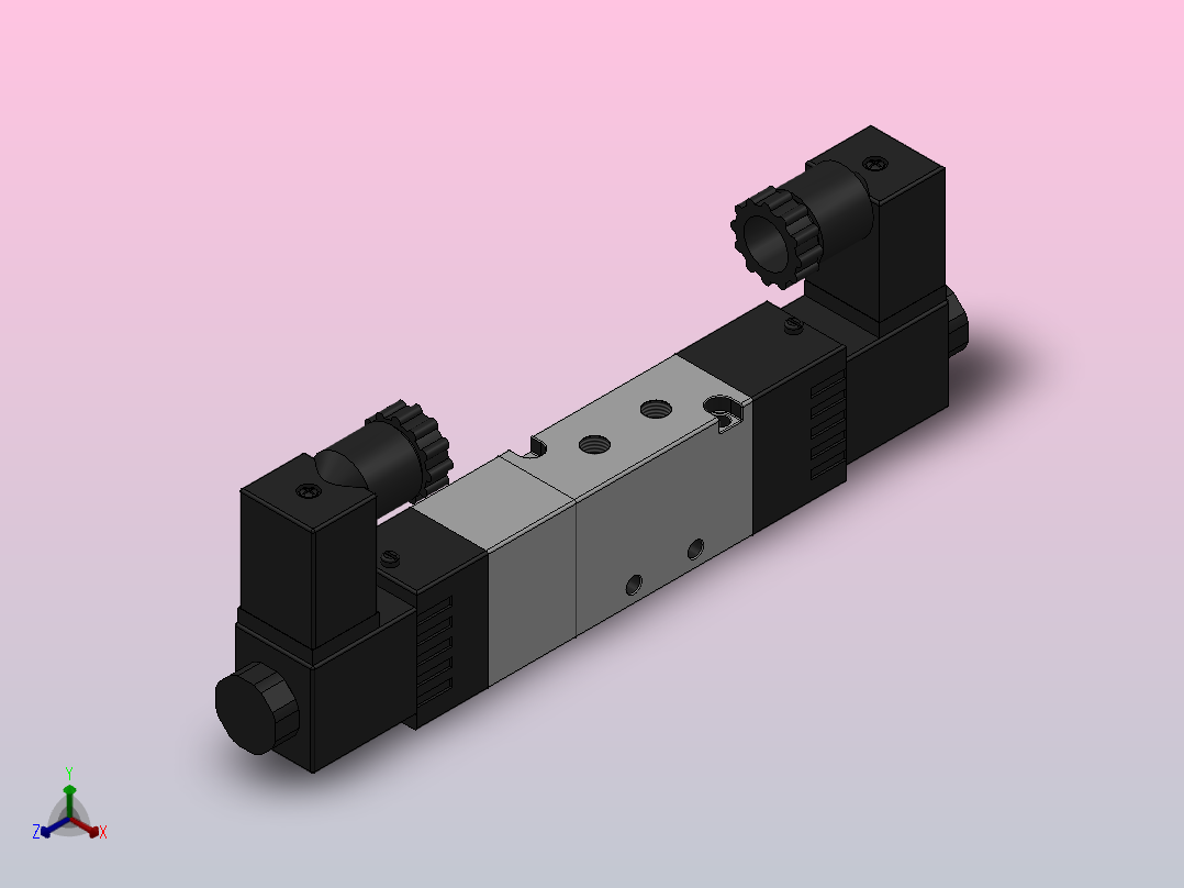 5V130-M5电磁阀[5V130-M5]主视图