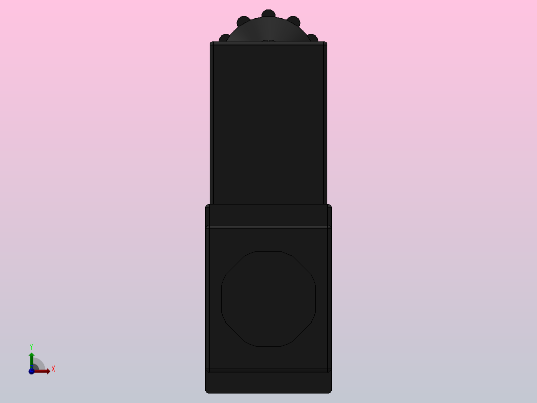 5V130-M5电磁阀[5V130-M5]前视图