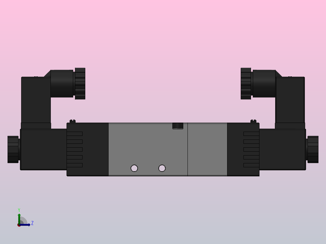 5V130-M5电磁阀[5V130-M5]左视图