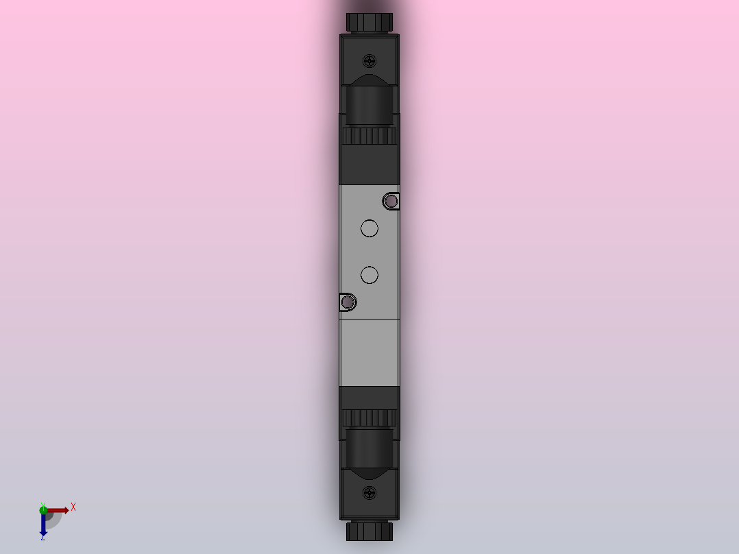 5V130-M5电磁阀[5V130-M5]俯视图