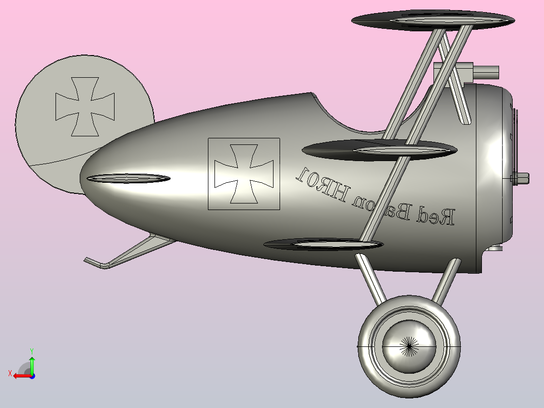 福克DR1石英钟后视图