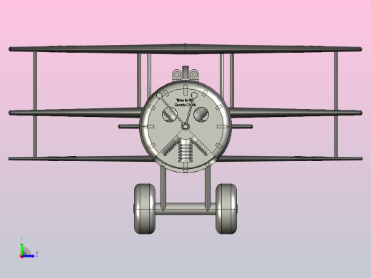 福克DR1石英钟左视缩略图