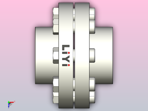 JFL型弹性套柱销联轴器[JFL250]俯视缩略图