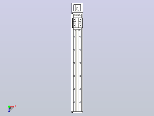 钢基模组TPA-KSR-8610C-740A1-M-F0S0俯视缩略图