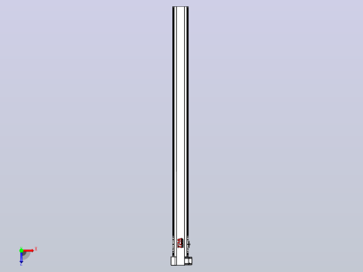 皮带直线轴半封闭可选导轨TPA-HNB-120D-110-L1650-LP-Y-P40-N3俯视缩略图