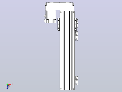 钢基模组TPA-KNR-8610C-440A1-ML-H0S2俯视缩略图