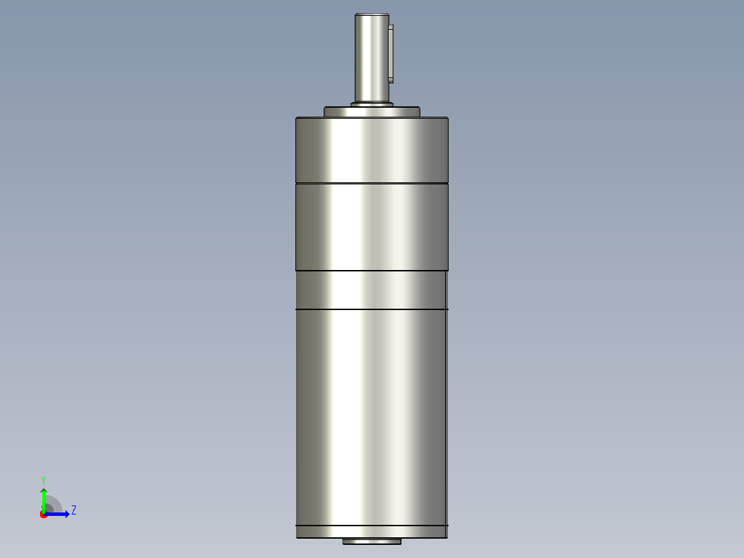 Z72BLDPN120W减速比二级整机左视图
