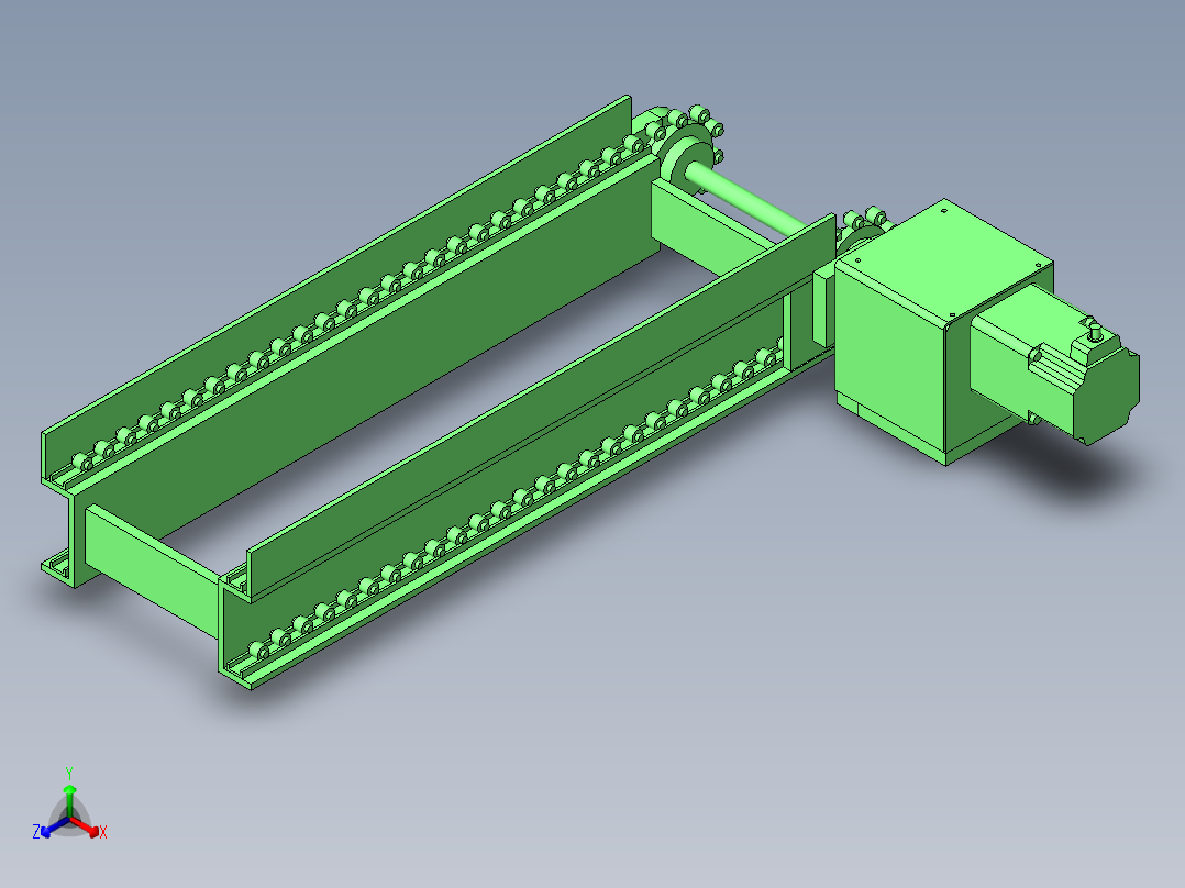 托盘制动器定位夹具正等轴测图