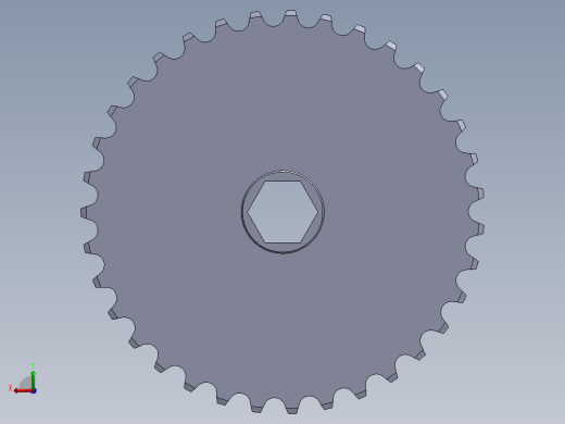 农机用变速链轮 - 副本后视缩略图