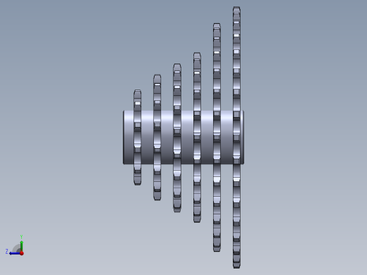 农机用变速链轮 - 副本右视缩略图