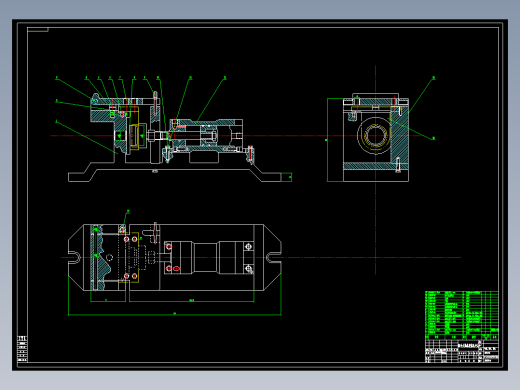 离合大轴承座钻孔夹具设计说明书