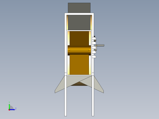 3d风车模型左视缩略图