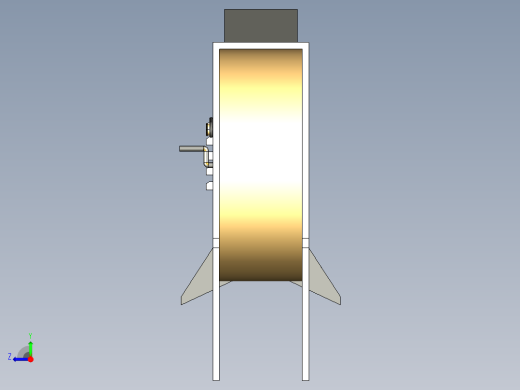 3d风车模型右视缩略图