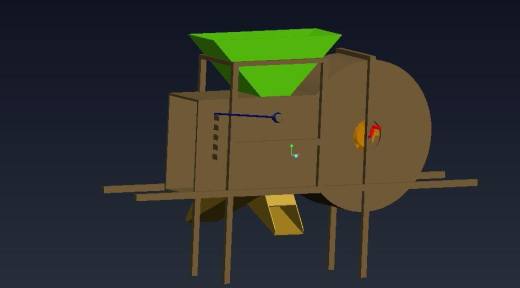 3d风车模型缩略图