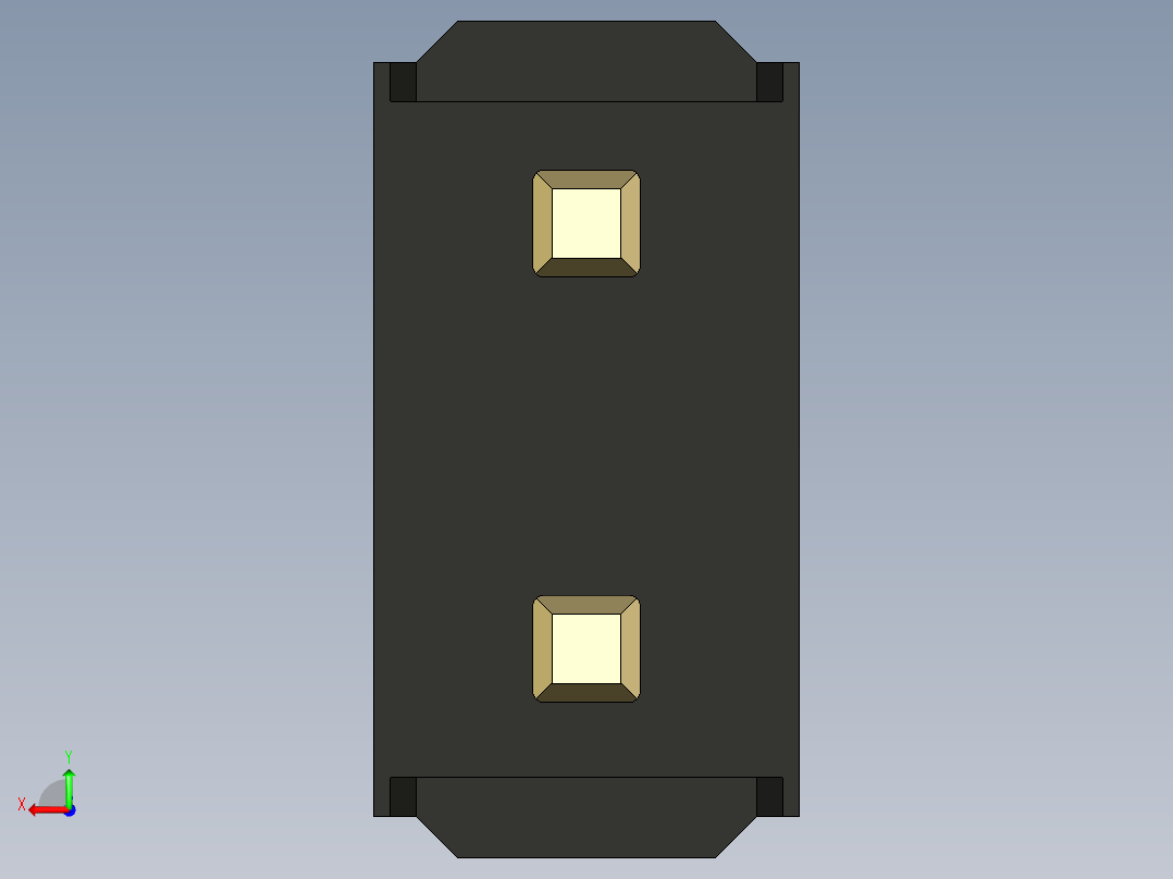 彩色公头100mil（2.54mm）系列-DS1021_black_2x01p_100mil_Type5_rev1.0后视图