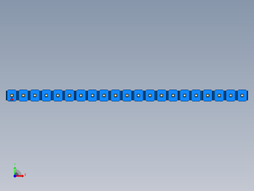 彩色公头100mil（2.54mm）系列-DS1021_blue_1x21p_100mil_Type5_rev1.0前视缩略图
