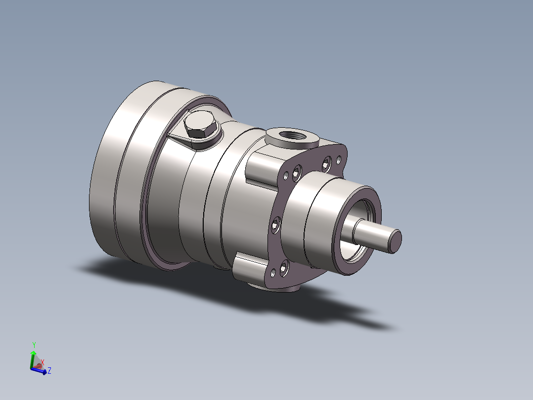 轴向柱塞泵模型