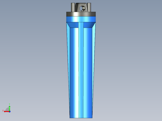 精密过滤器建模后视缩略图
