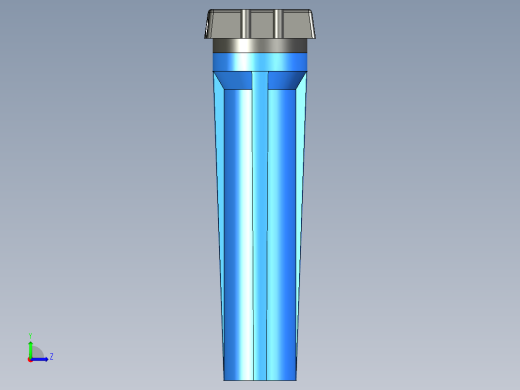 精密过滤器建模左视缩略图