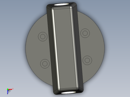 精密过滤器建模俯视缩略图