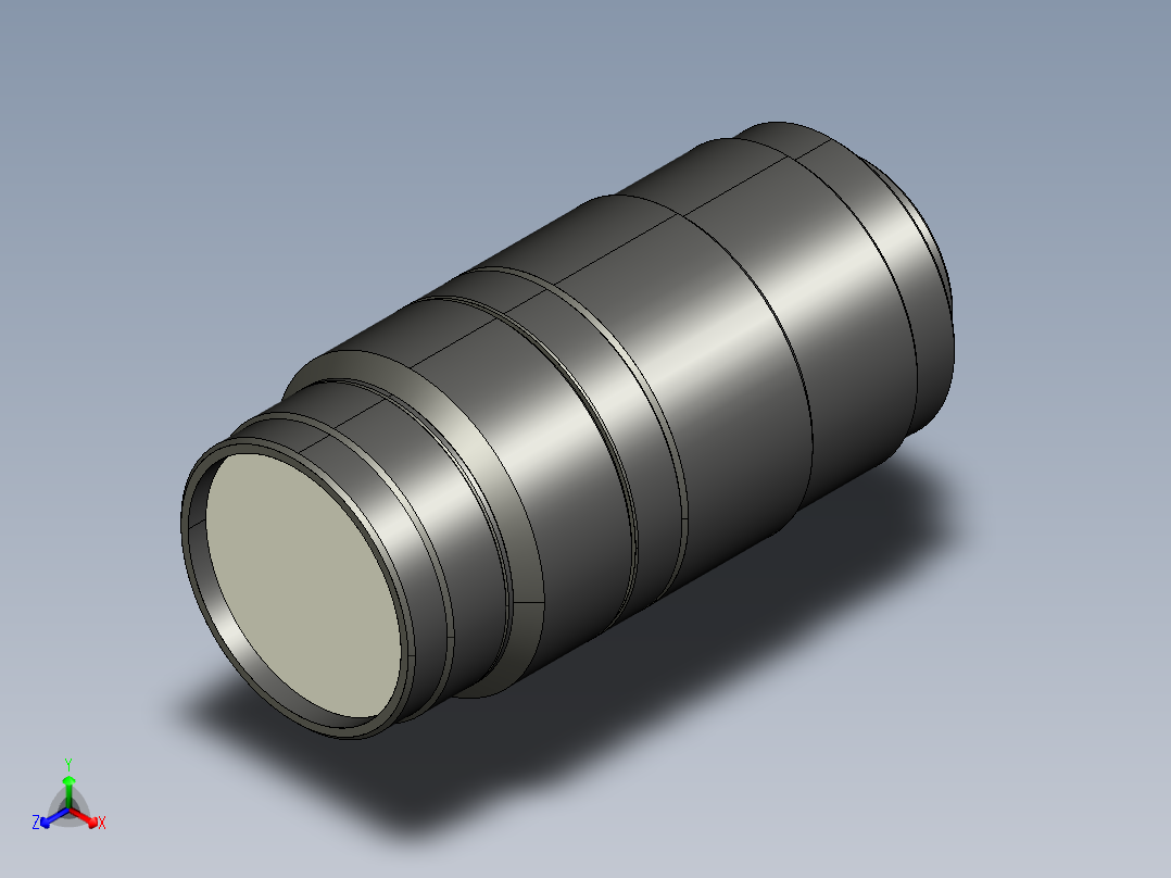 基恩士CA-LHR50_kc图纸模型主视图