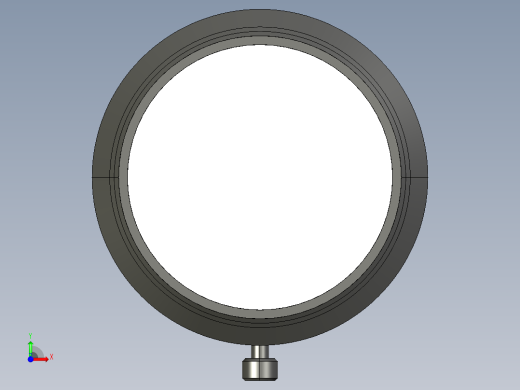 基恩士CA-LHR50_kc图纸模型前视缩略图