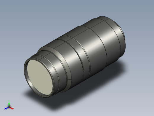 基恩士CA-LHR50_kc图纸模型正等轴测缩略图