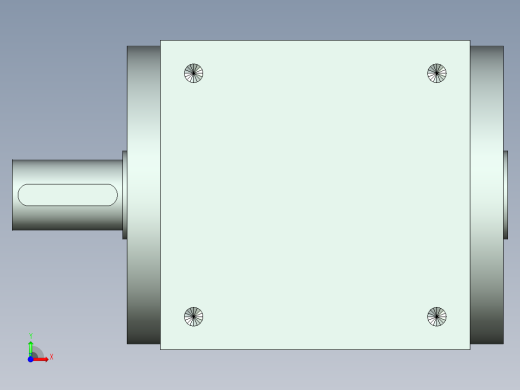 换向器PW140单轴 PLX120-L2 28-110-145-M8.stp前视缩略图