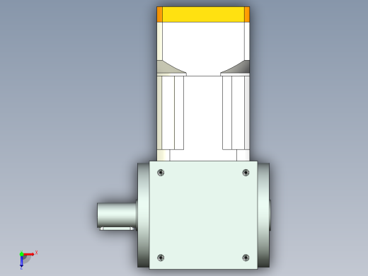 换向器PW140单轴 PLX120-L2 28-110-145-M8.stp俯视缩略图