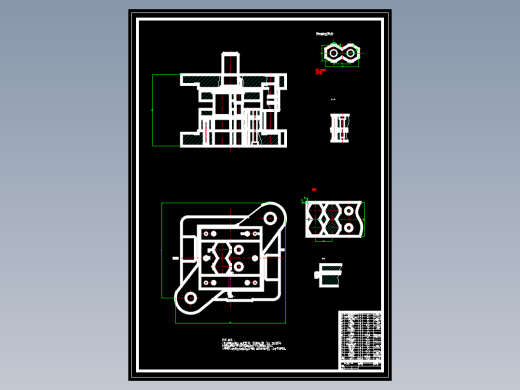 热换器翅片冲压工艺分析模具设计374095=发客户
